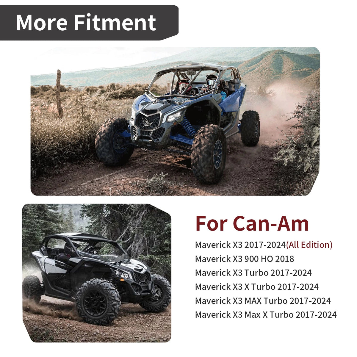 Quick Shifter Shift Gate for Can-Am Maverick X3 (2017–2024) w/ Hardware