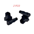 2X Elbow to Hose Barb for OMC BRP Evinrude Johnson (321886, 0321886, 18-3290)
