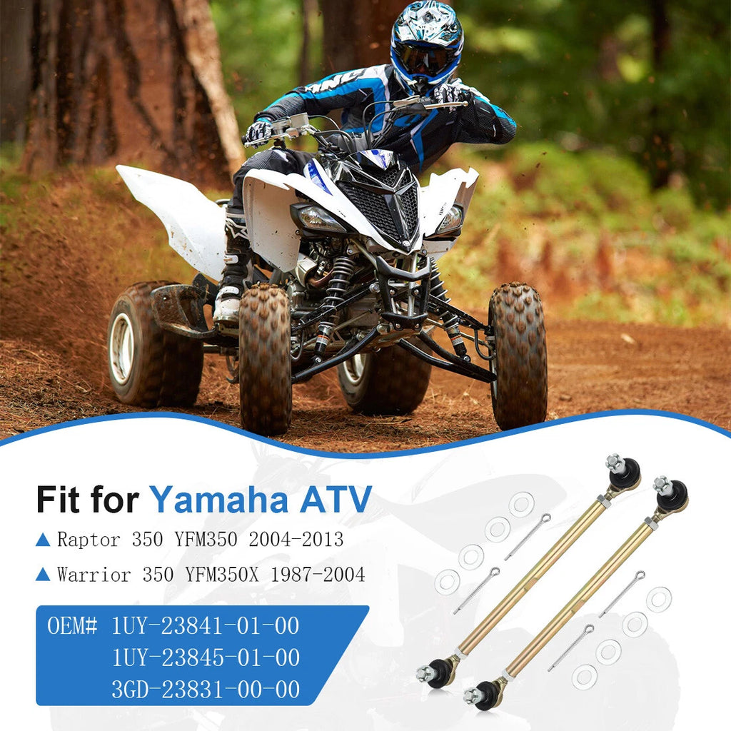 Tie Rod End Assy for Yamaha Raptor 350 YFM350 YFM350R (2004–2013) 1UY-23841-01-00