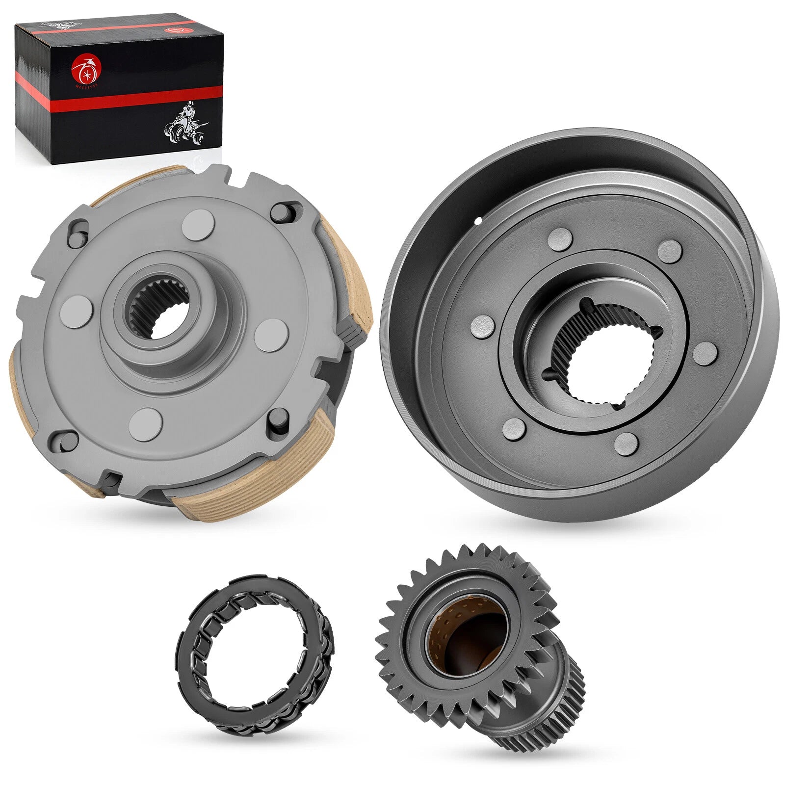 Wet Clutch Drum Housing Bearing & Drive Gear for Honda TRX420FE/FM/TE/TM/FPE/FPM (2007–2023)