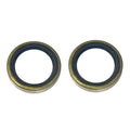 2Pcs Oil Seal for Johnson Evinrude OMC (Fits 303804, 0303804, 321467, 0321467, 86060)