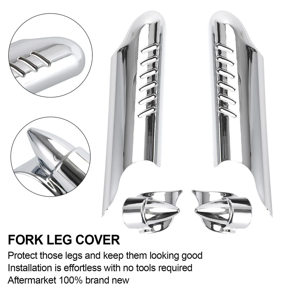 Fork Lower Leg Deflectors for Harley Touring Electra Glide FLHT (2000–2013)