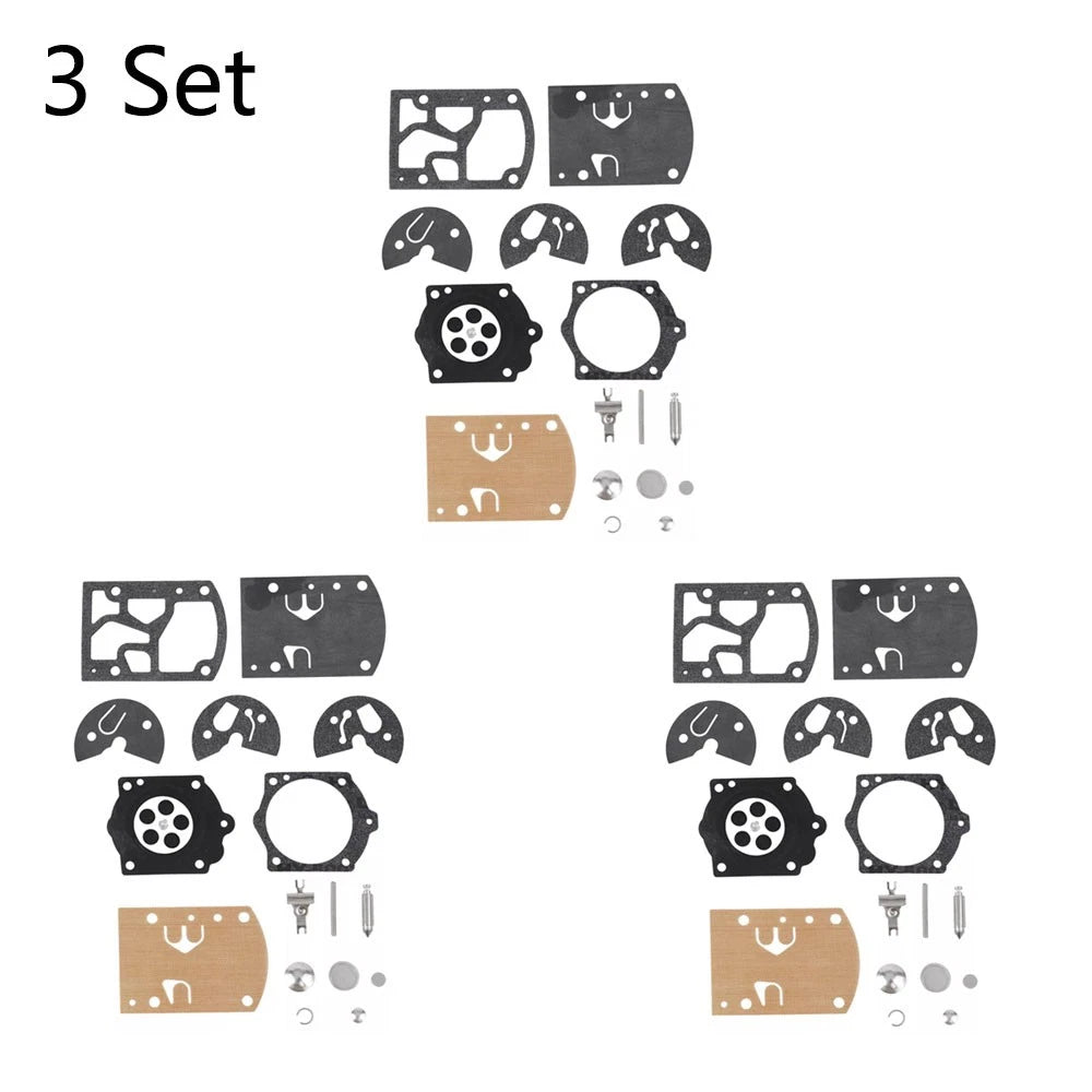 Set of 3 Carburetor Gasket Kit K10-WB for Homelite 650 750