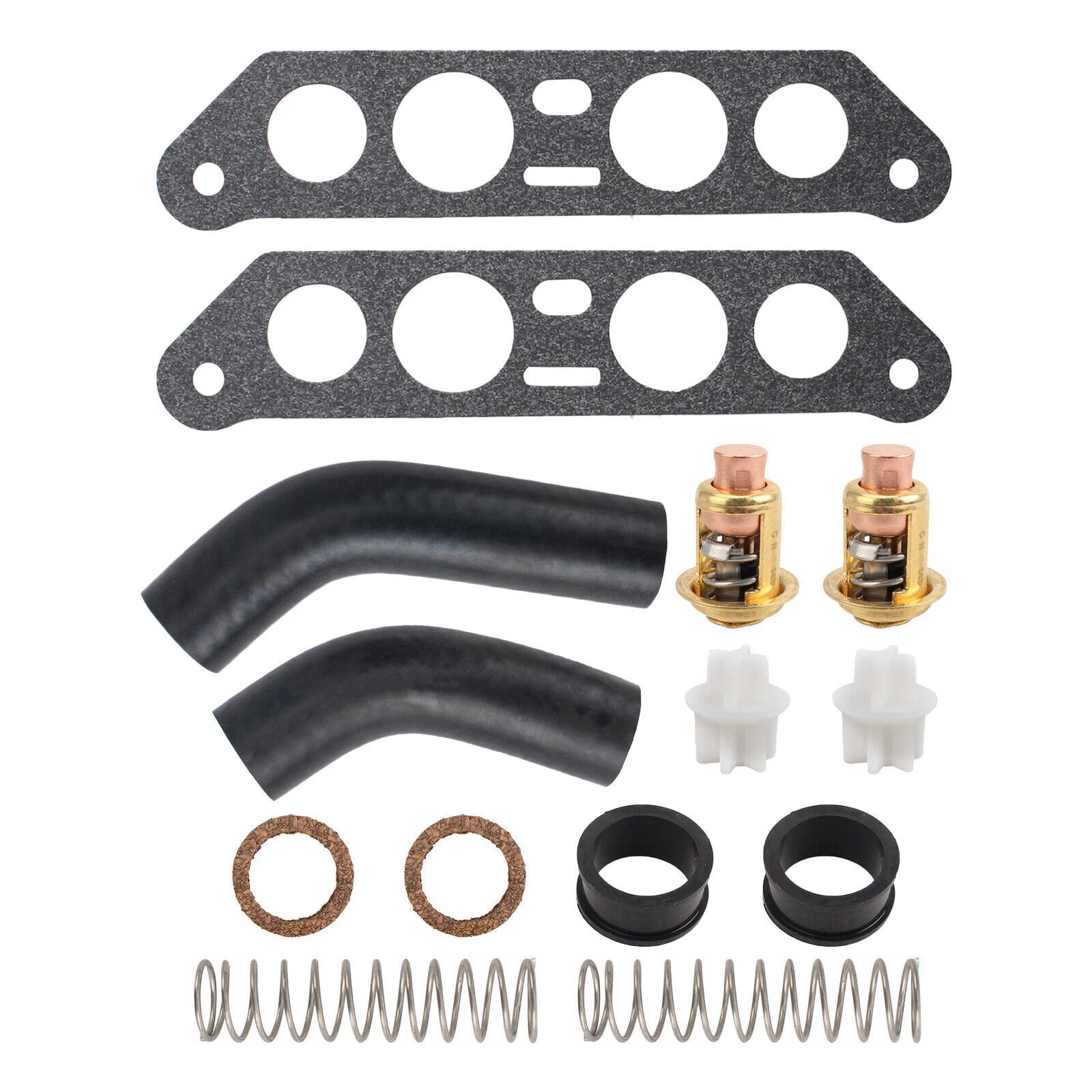 Thermostat Kit for Johnson Evinrude V4 Crossflow 85-100 HP (1985–1995) 434841 18-3673