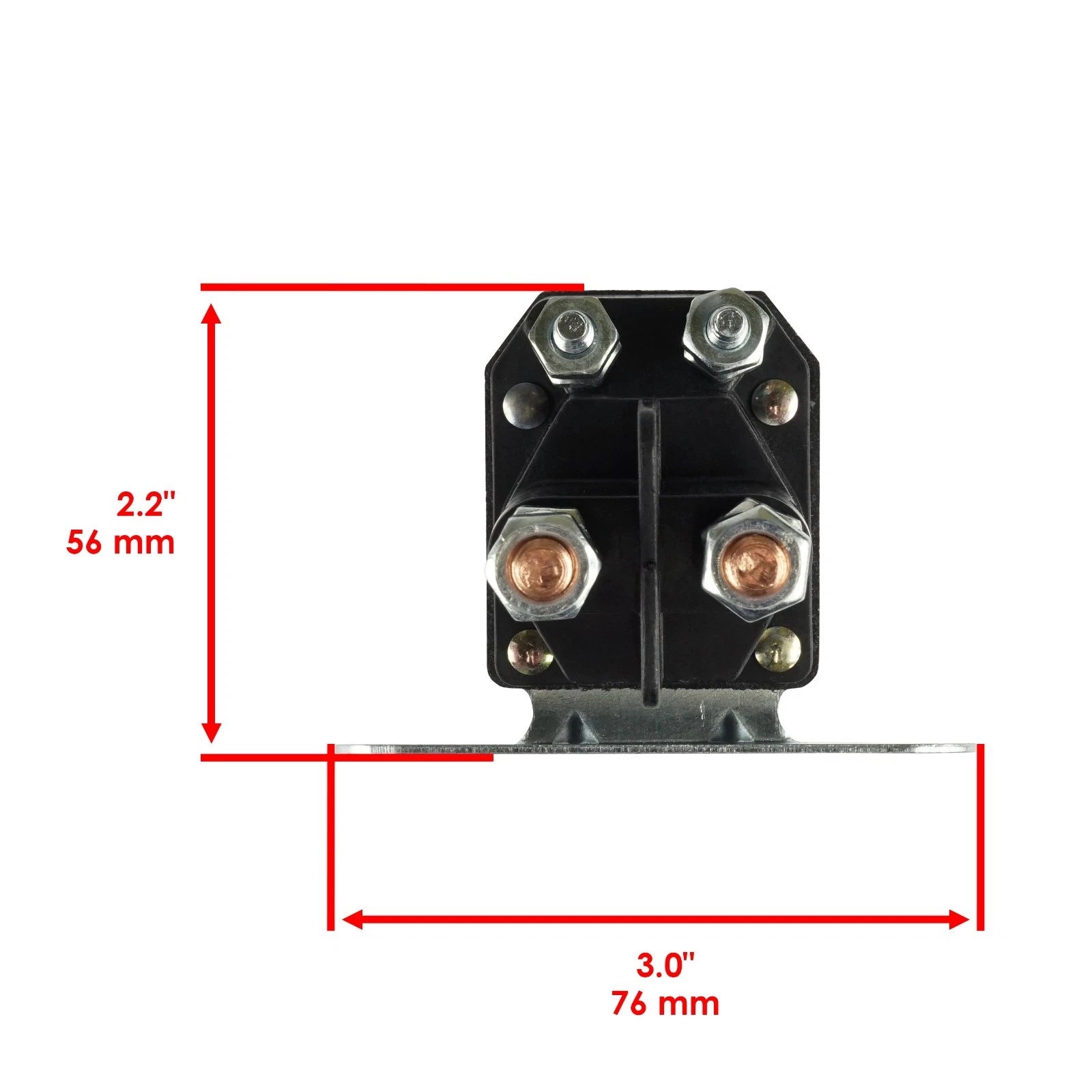 2X Starter Solenoid Relays for Sea-Doo GTX GTS 580 1992-1994 / GTX 650 1993-1994