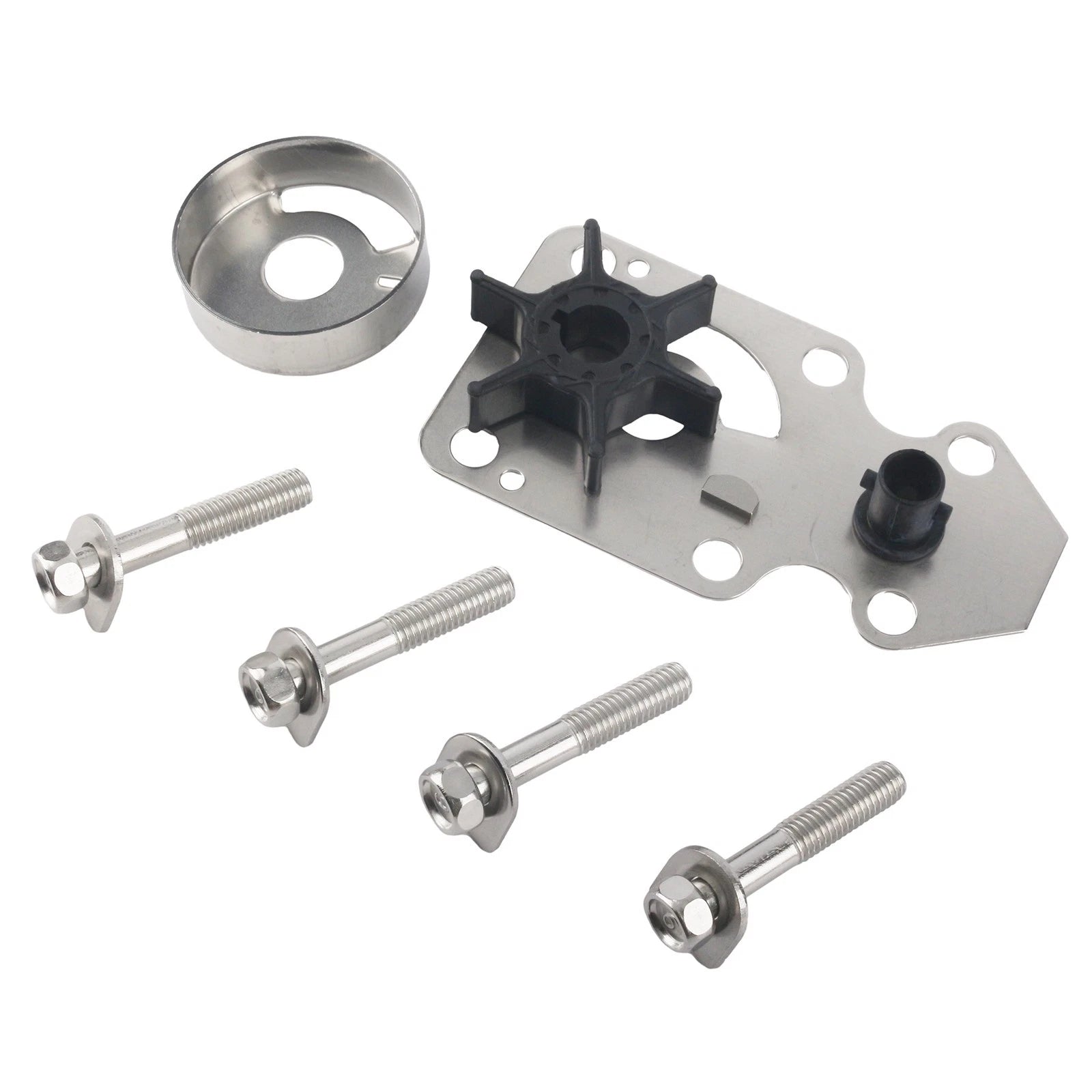 Water Pump Repair Kit for Yamaha 9.9/15HP Outboard Engine (63V-W0078)
