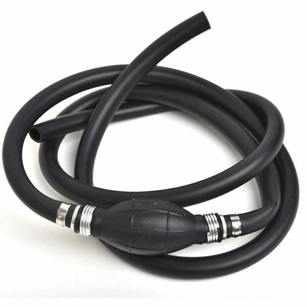 3/8" Fuel Gas Hose Line Assembly with Primer Bulb for Marine Outboard