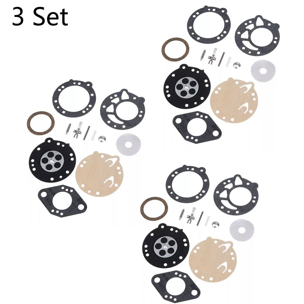 Set of 3 Carburetor Gasket Kit for Zama RB-42 Stihl 08 08S 070 090 TS350 TS360