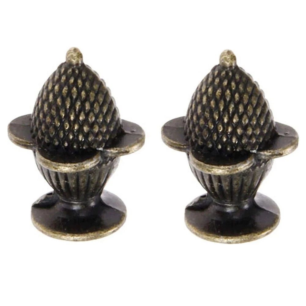 Set of 4 Strawberry Shape Drawer Pull Knobs for Cabinet Hardware