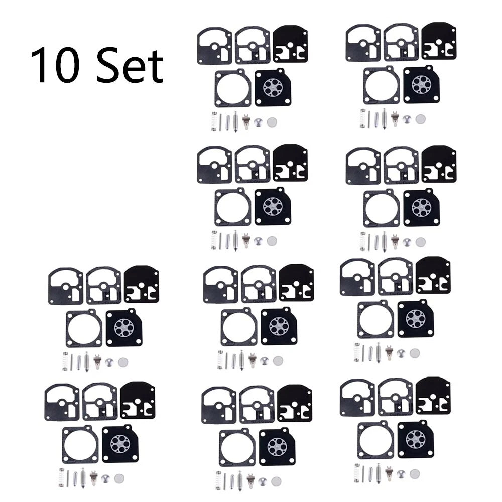 Set of 10 Carburetor Diaphragm Kit for Echo CS280E CS280EP (C1S-K1D RB-5 RB-7)