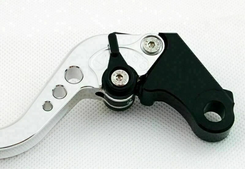 Long Brake Clutch Lever for Honda CBR650F/CB650F (2014–2015) (F-18/H-65) Silver T9