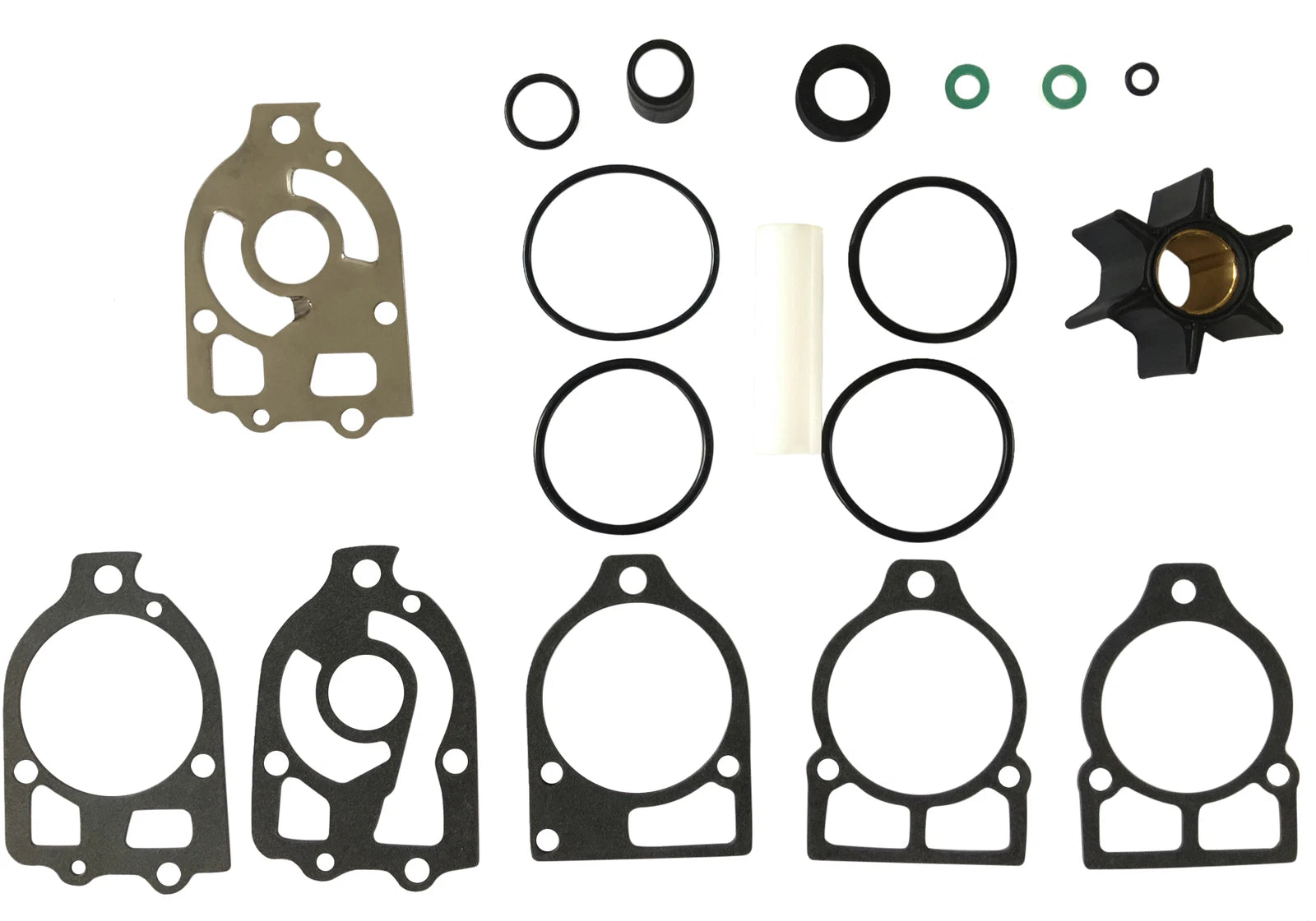 Water Pump Impeller Kit for Mercury 75 80 85 90 HP 4/6 Cyl (46-73802A3)