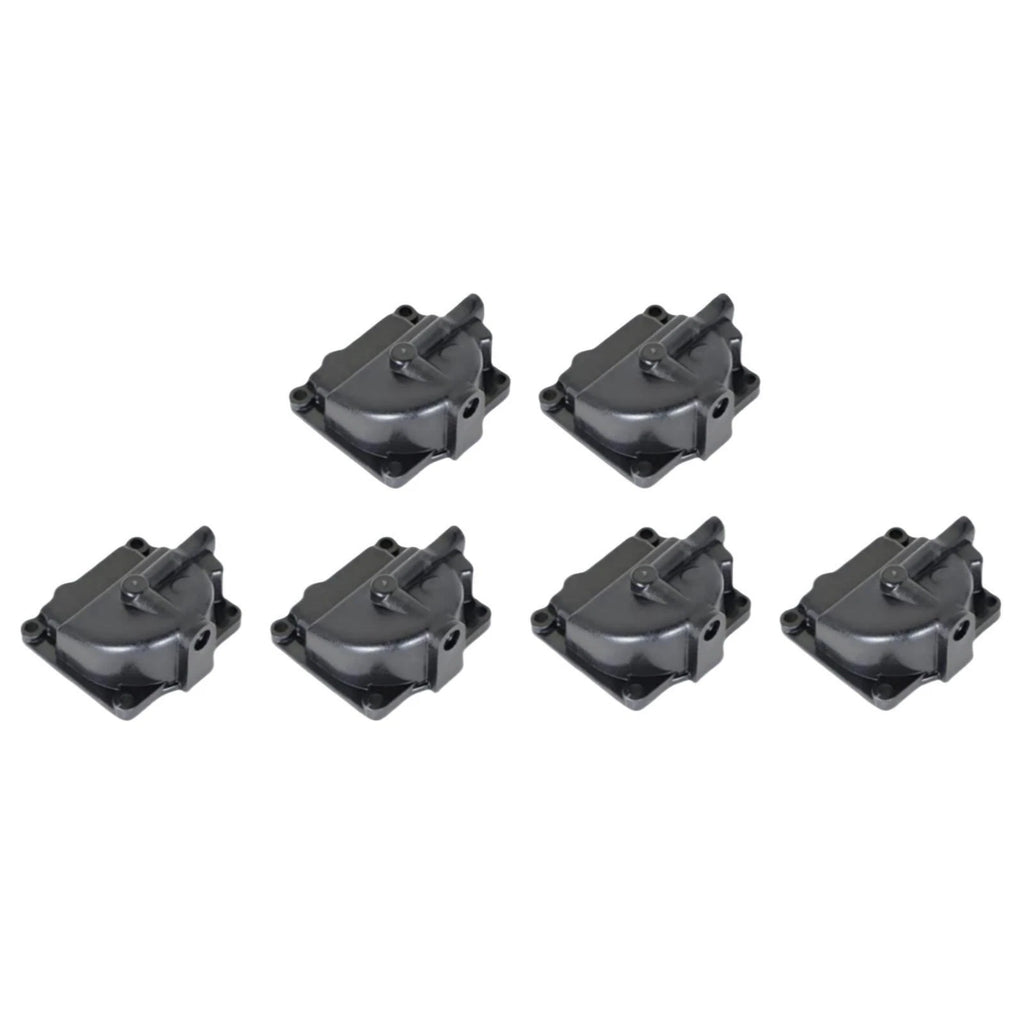 Set of 6 Carburetor Bowls for Johnson Evinrude 80 115 150 HP (1995–2006)