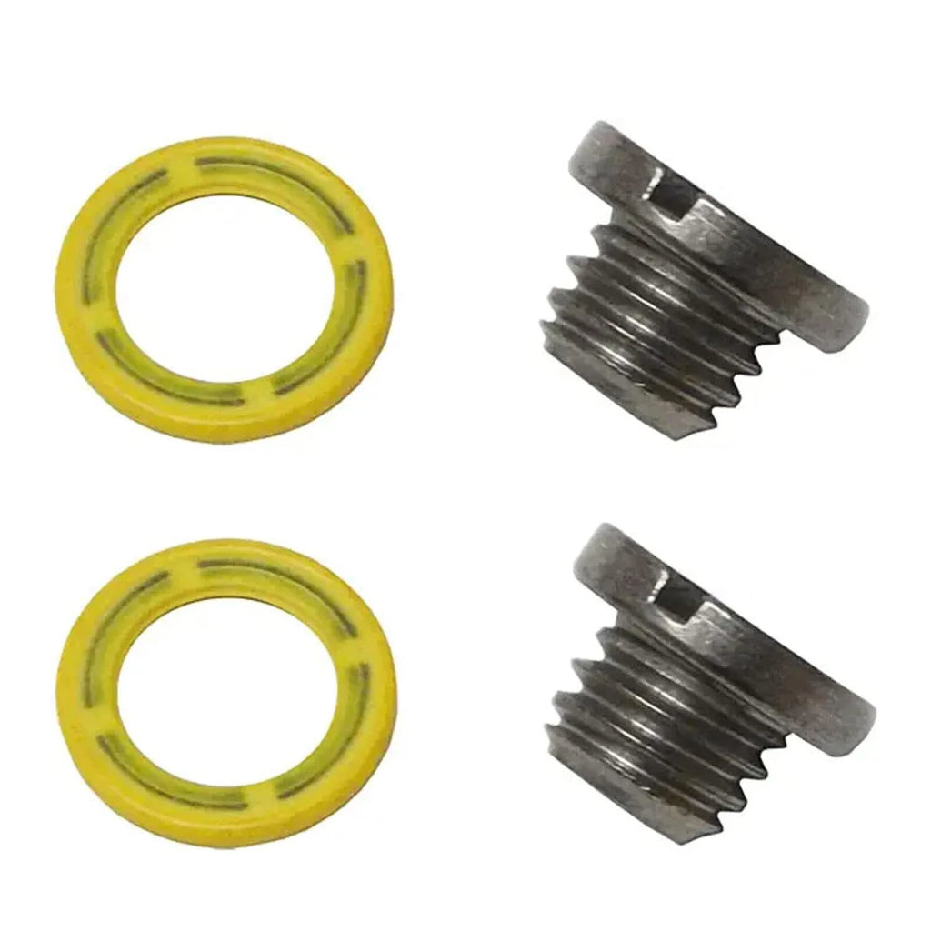 2Pcs Lower Unit Drain Plug Gearcase Screw 10-79953Q2 for Mercury Mercruiser