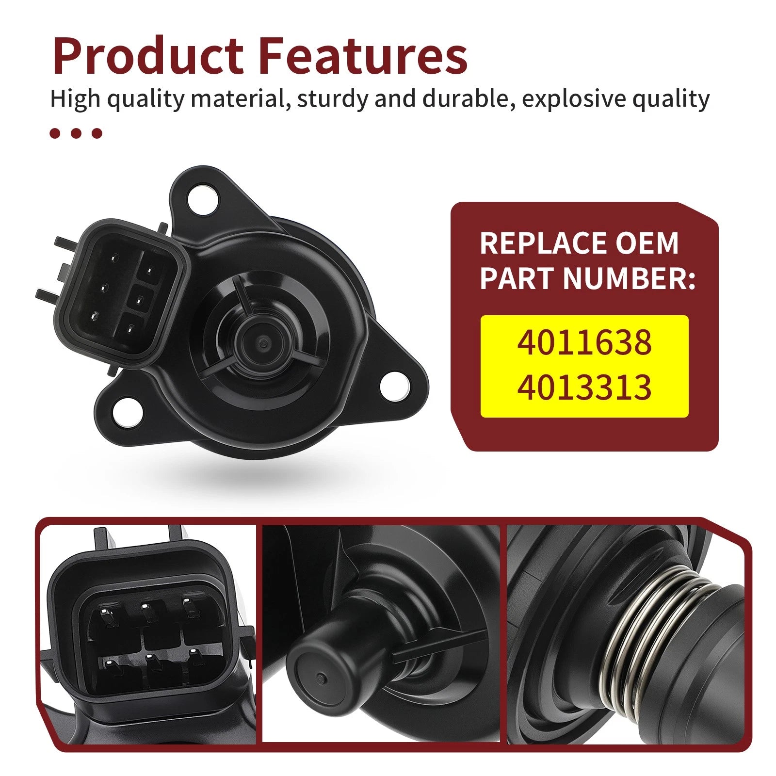 Idle Air Control Valve for Polaris RZR XP 4 900 (2012–2014) 4013313