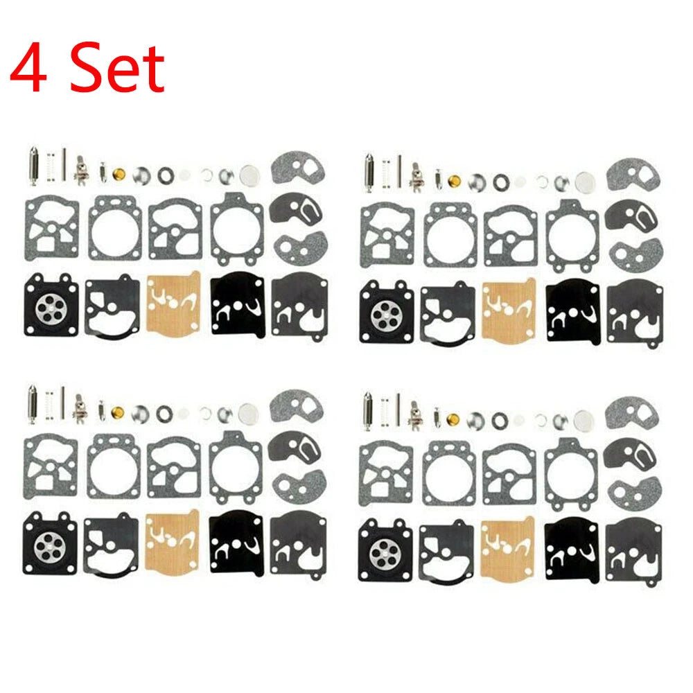 Set of 4 Carburetor Gasket Repair Kits for Walbro K10-WAT WA & WT Series