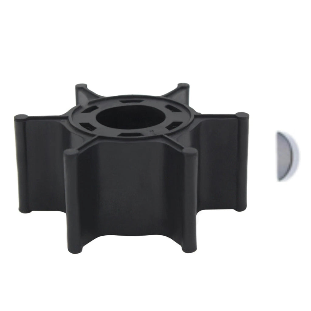 Water Pump Impeller with Key for Yamaha 2-Stroke 6 8 HP Outboard (6G1-44352-00)