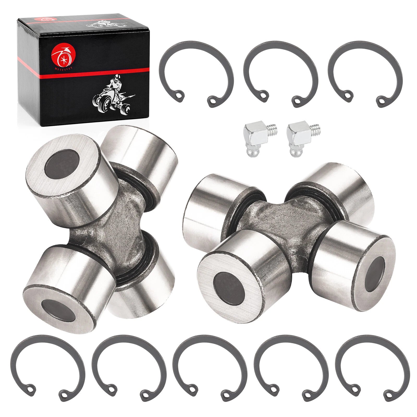 2X U-Joint Kit for Can-Am Outlander 450 500 570 650 800 1000 (2016–2023)