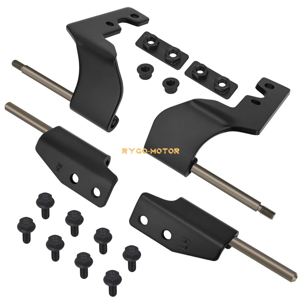 Half Door Hinge Hardware Kit for Polaris Ranger XP 1000 Crew (2017–2023)
