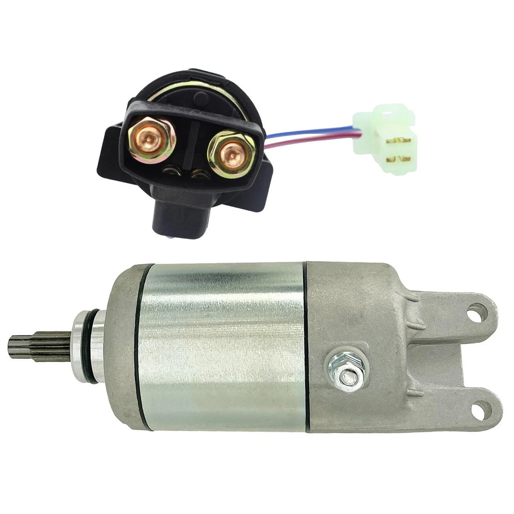 Starter Motor for Honda FourTrax 300 2X4 (1988–2000) with Relay