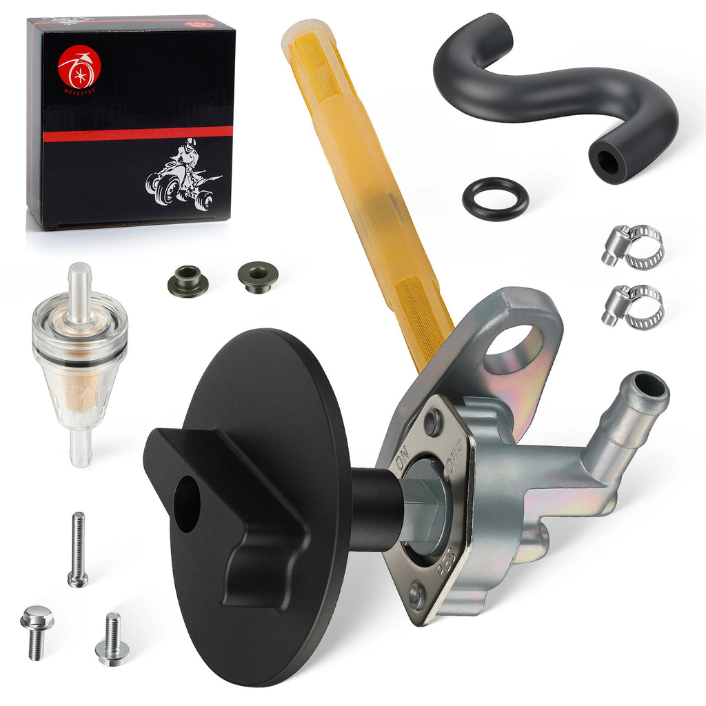 Gas Fuel Valve Petcock & Line Hose Tube for Honda Sportrax 400 TRX400 (1999–2014)