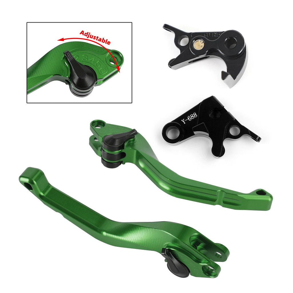 CNC Short Clutch Brake Lever for Yamaha YZF R1 R1S R6 MT-09/SP Tracer T9