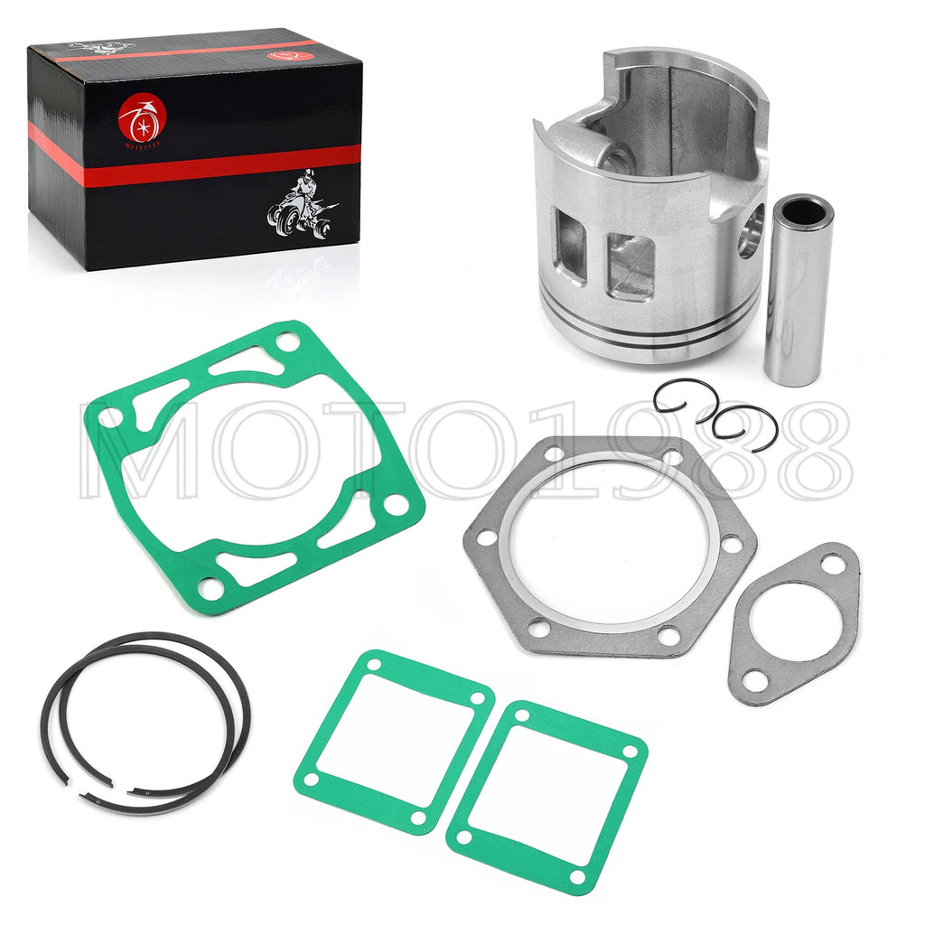 Top End Kit Set for EZGO 2 Cycle Golf Cart 3PG (1989–1993) - .5mm O.S Piston Ring Gasket