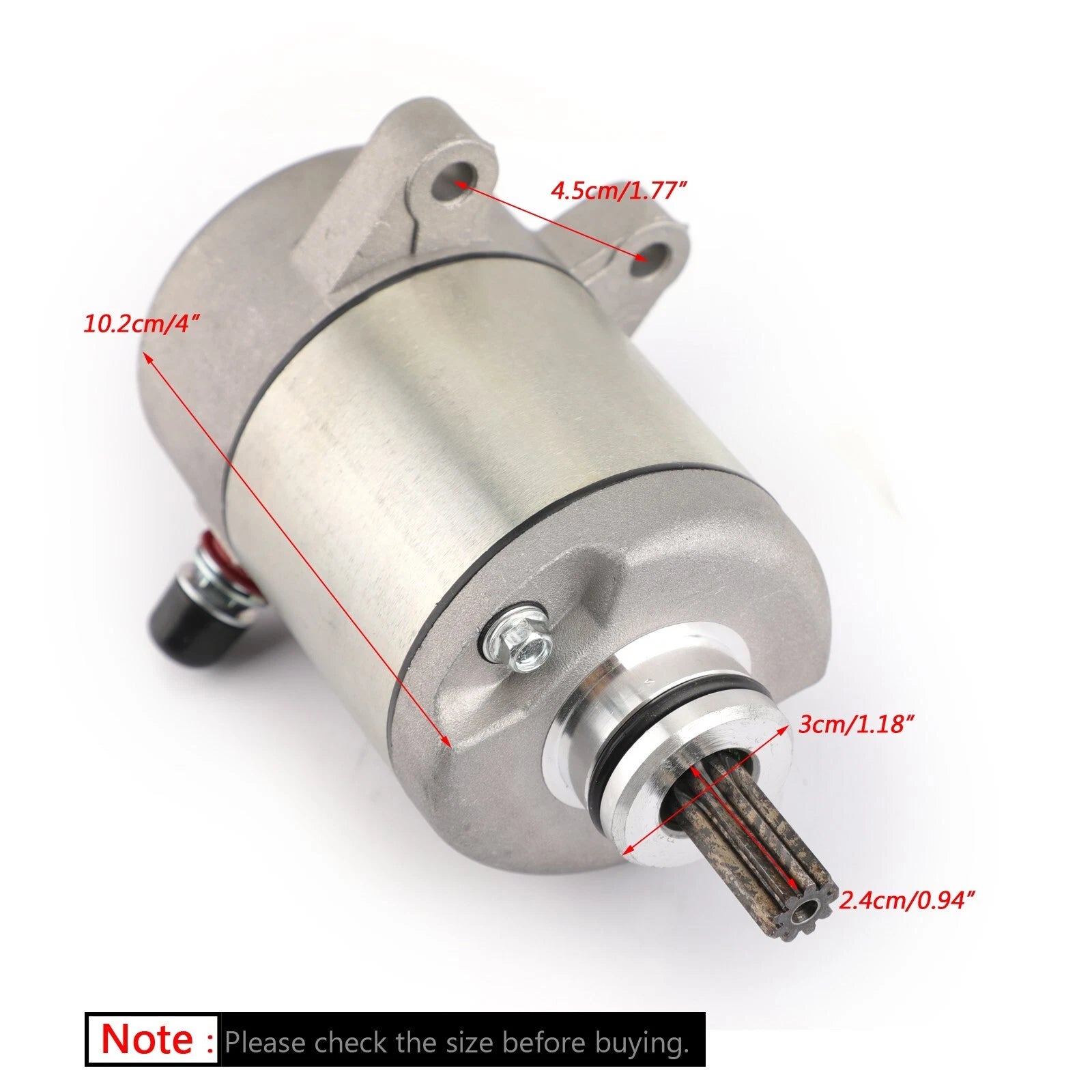 Electric Starter Motor for Honda TRX350 TE/FE FourTrax 350 TM/FM Rancher (2006)