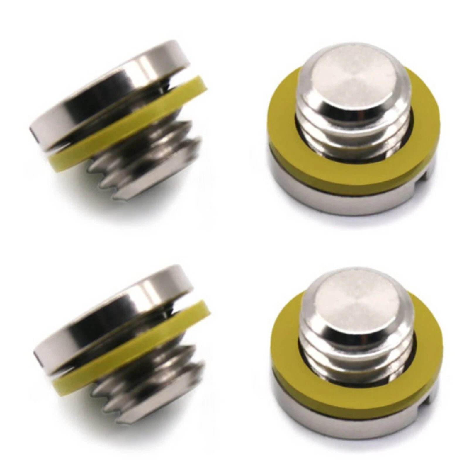 Set of 4 Marine Drain Plug Screw Kits for Mercury Mercruiser (Replaces 10-79953Q2)