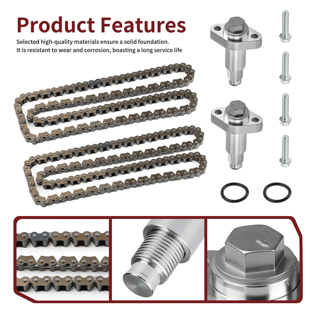 Aluminum Tensioner Cam Timing Chain for Can-Am Skandic V800 (2007–2012)
