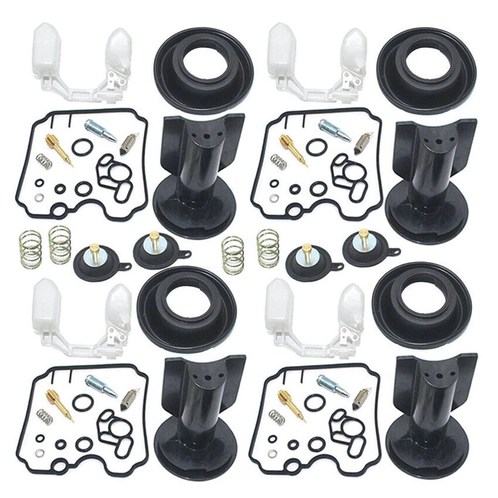 4X Carburetor Repair Rebuild Kit for Yamaha TDM850 (1991–1993), FZR1000 (1989–1995)
