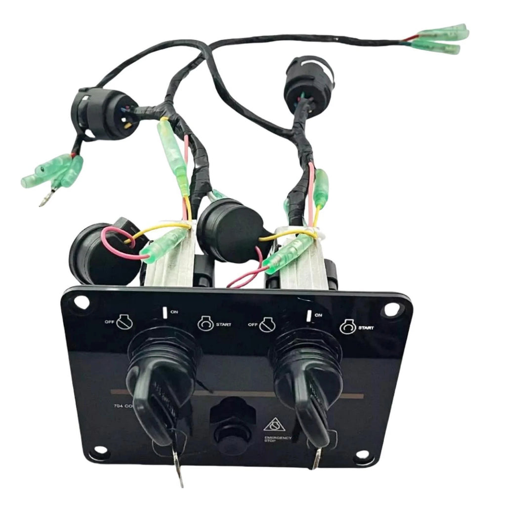Dual Engine Key Switch Panel Assembly for Yamaha (6K1-82570-08-0010)