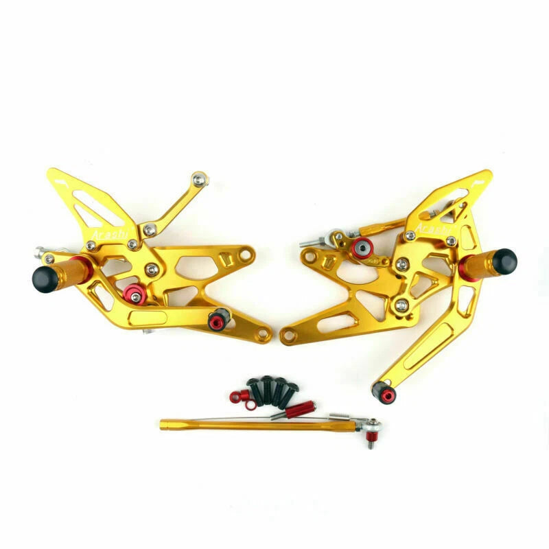 Rearset Rear Set for Yamaha YZF 1000 R1 (2004–2006) Gold T9