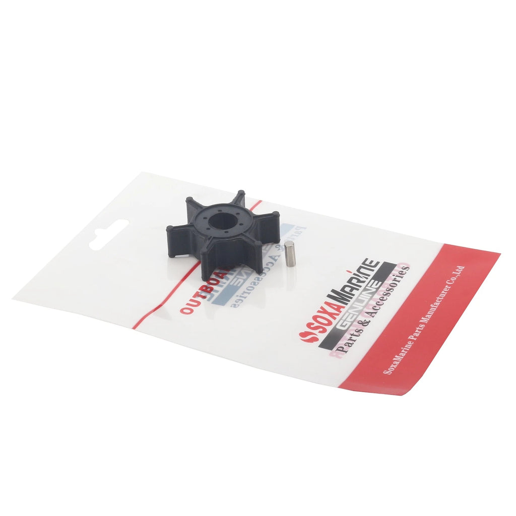 Water Pump Impeller & Key for Mercury 4/5HP (18-3073, 500325, 9-45611)