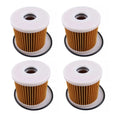 Set of 4 Fuel Filters for Honda Outboard (90794-46911, 90794-46913, 90794-46871)