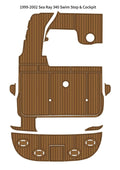 EVA Pad Foam Teak Deck Flooring for Sea Ray 340 Sundancer (2001)