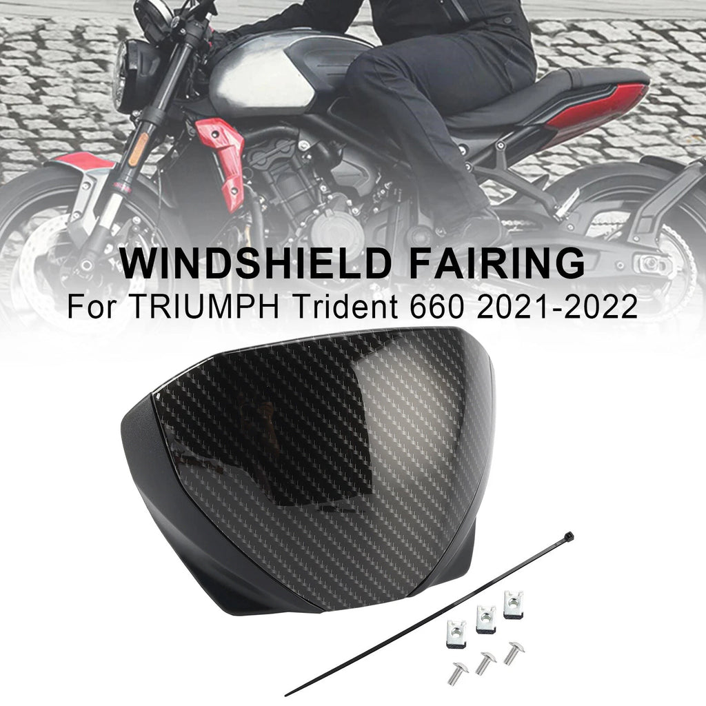 Windshield Fairing Deflector for Trident 660 (2021)