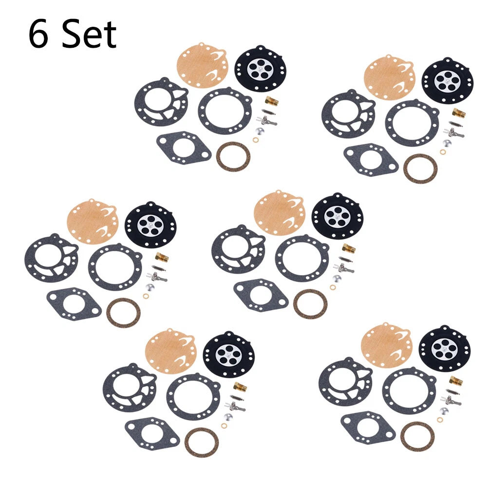 Set of 6 Carburetor Gasket Kit for Tillotson RK-88HL Stihl Ryobi Chainsaw