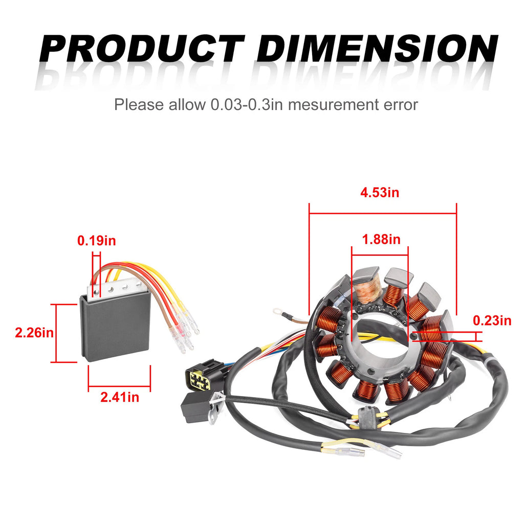 Stator Regulator Rectifier O-ring Kit for Polaris Ranger 500 6x6 (1999–2001)