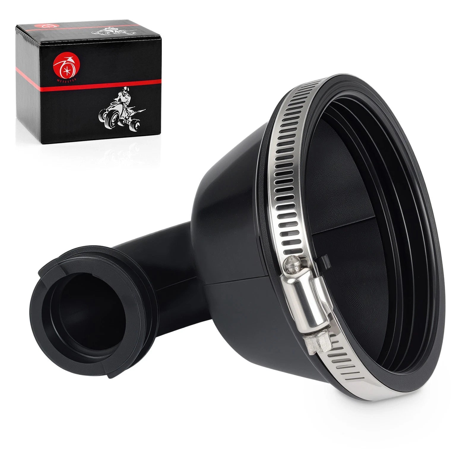 Intake Boot for Suzuki LT80 (1987–2006) - Rubber Carb Air Cleaner