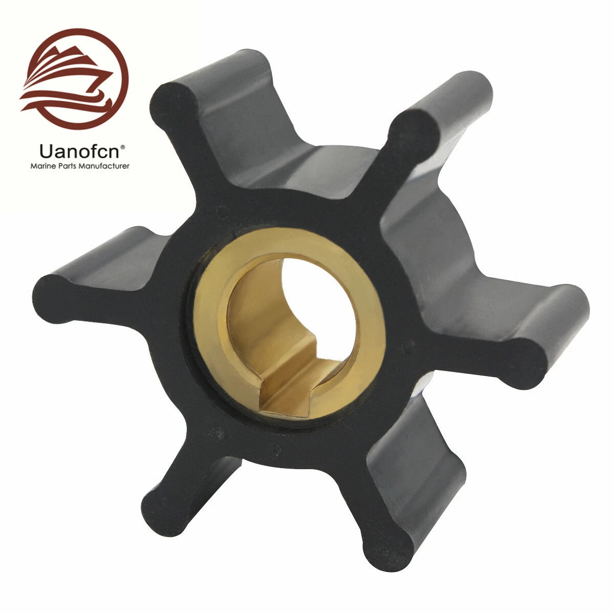 Flexible Rubber Impeller for Jabsco Raw Water Pump (22799-0001)