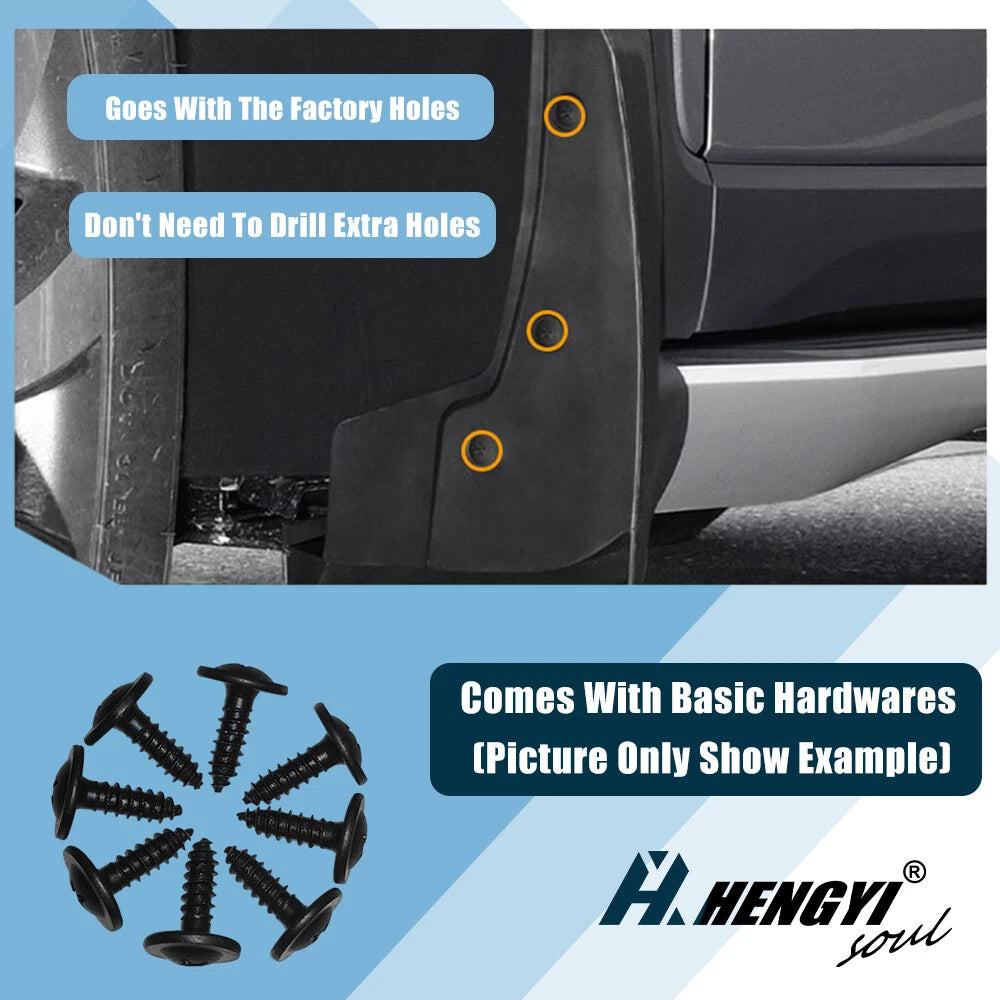 Mud Flaps Splash Guards Set of 2 for Toyota Camry (2025+) SE XSE