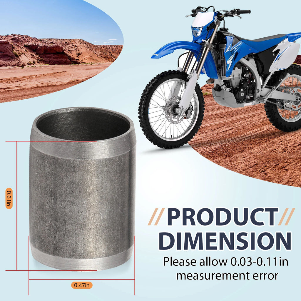 Dowel Pin 93612-16254-00 for Yamaha YFZ450 YZF600R FZR1000 YZ250 TT225 FZ700