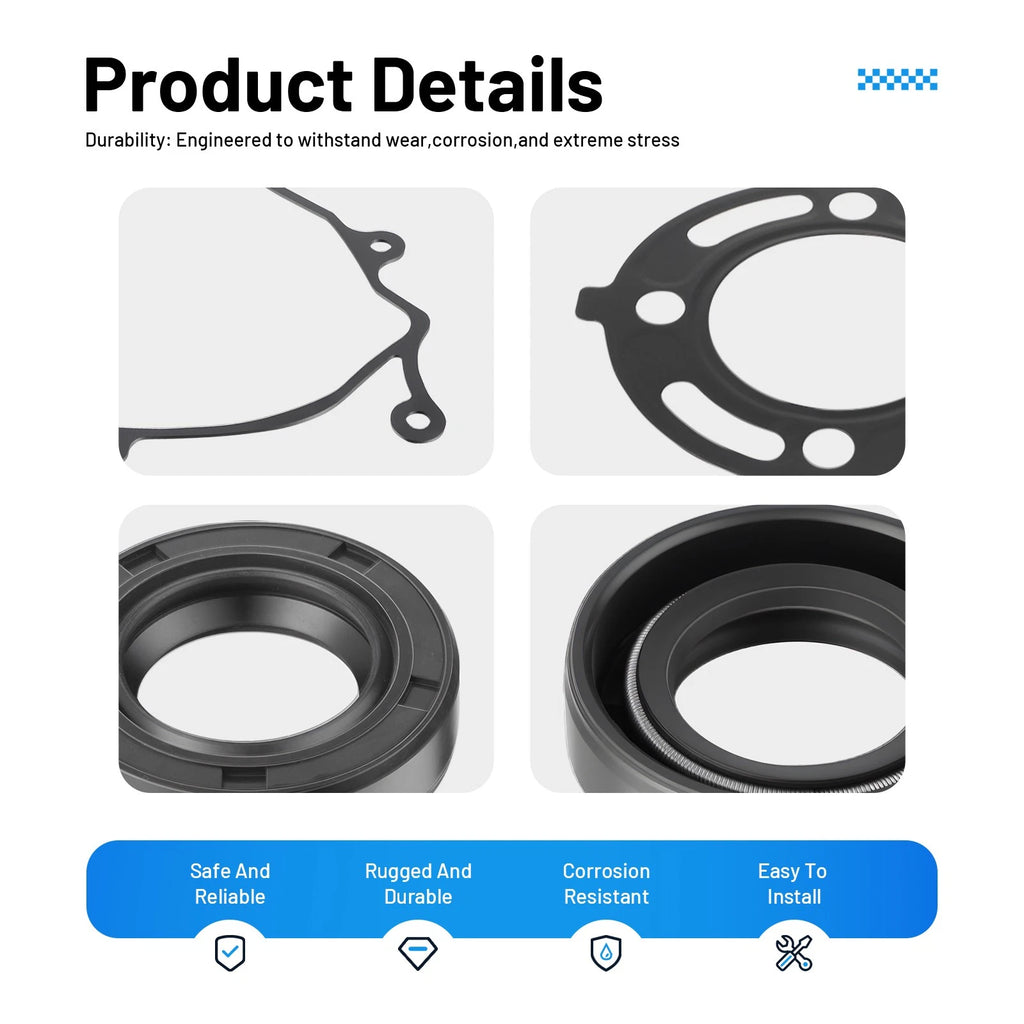 Complete Engine Gasket & Oil Seal Kit for Honda CR80R (1992–2002)
