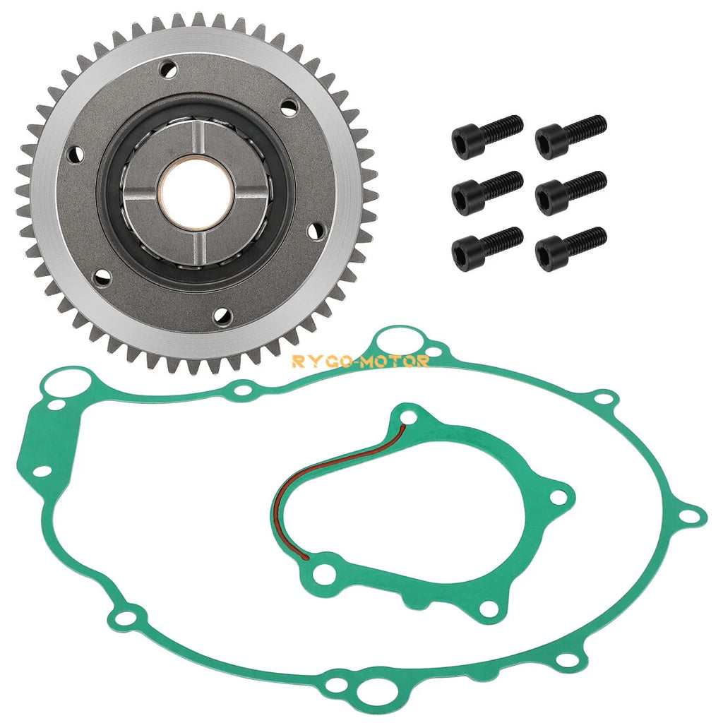 Starter Clutch Gear One Way Bearing Kit & Tool for Yamaha YFM660R (2001–2005)