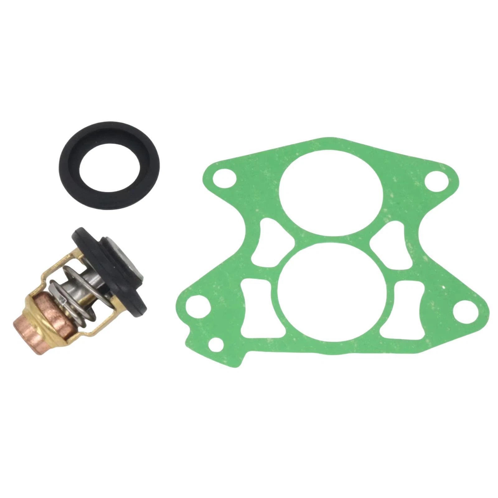Thermostat with Housing Gasket for Yamaha Outboard 9.9 15F (1990–2023) 6E5-12411-20 688-12414-A1