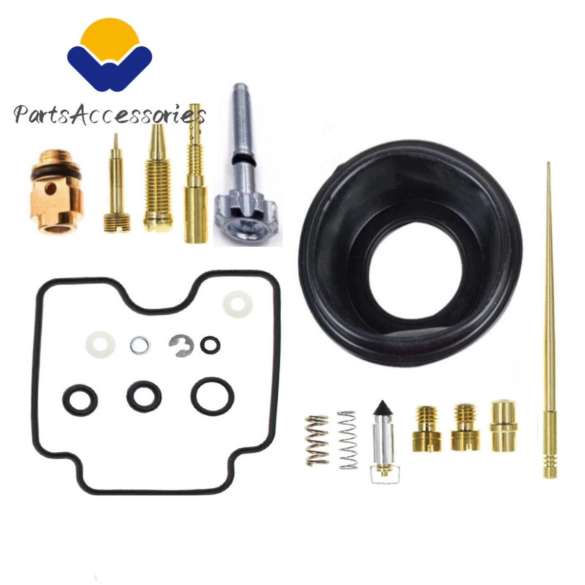 Carburetor Rebuild Kit for Yamaha YFZ450, Rhino 660, YXR660, Grizzly 660 (2004–2009)