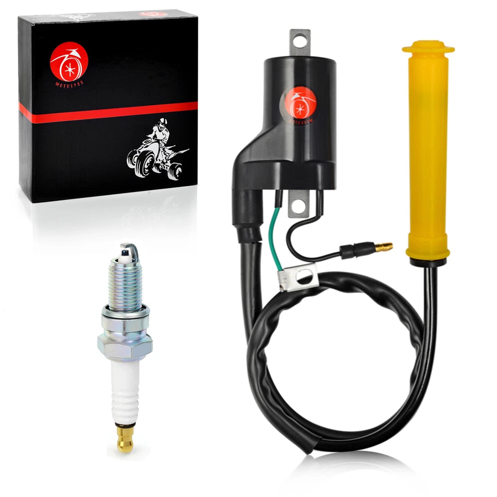 Ignition Coil & Spark Plug for Honda TRX400EX Sportrax 400 (1999–2006)