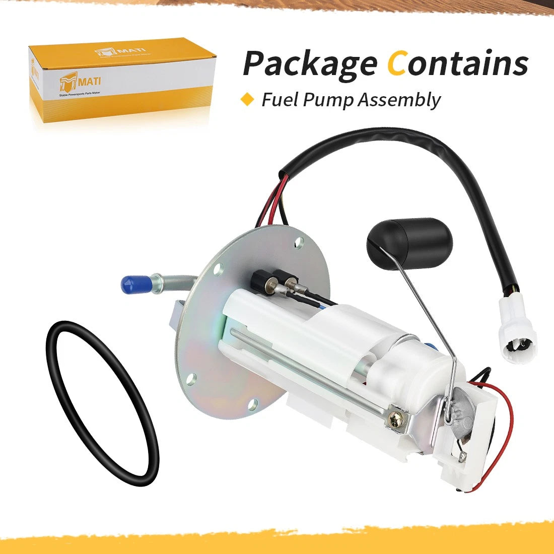 Fuel Pump Assembly + O-Ring for Suzuki GSXR1000 (2009–2016) 15100-47H00