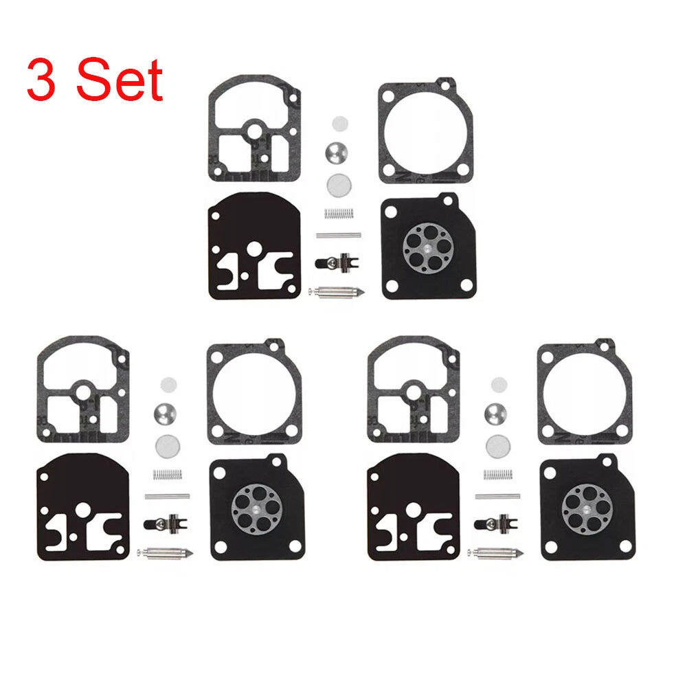 Set of 3 Carburetor Gasket Kits for Stihl 009 010 011 012 011AV (RB-11)